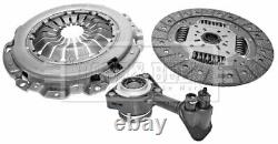 Clutch Kit 3pc (Cover+Plate+CSC) fits FORD TRANSIT CONNECT 1.8D 04 to 10 B&B New