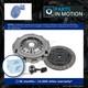 Clutch Kit 3pc (cover+plate+csc) Fits Ford Transit Connect Tdci 1.8d 02 To 13