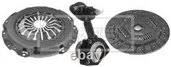 Clutch Kit 3pc (Cover+Plate+CSC) fits FORD TRANSIT CONNECT TDCi 1.8D 04 to 13