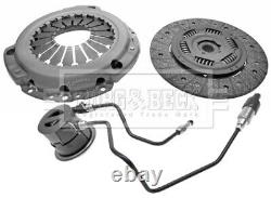 Clutch Kit 3pc (Cover+Plate+CSC) fits LAND ROVER FREELANDER L314 2.0D 00 to 06