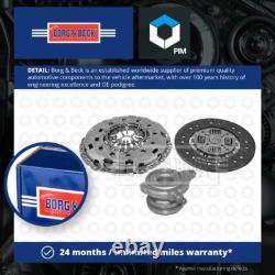 Clutch Kit 3pc (Cover+Plate+CSC) fits LAND ROVER FREELANDER L359 2.2D 06 to 14