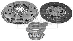 Clutch Kit 3pc (Cover+Plate+CSC) fits LAND ROVER FREELANDER L359 2.2D 06 to 14
