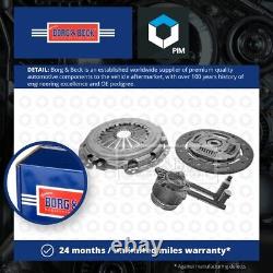 Clutch Kit 3pc (Cover+Plate+CSC) fits MAZDA 2 DY 1.4D 03 to 07 B&B Quality New