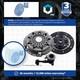 Clutch Kit 3pc (cover+plate+csc) Fits Nissan Micra K12 1.4 2003 On Cr14de 190mm