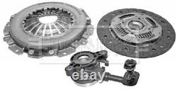 Clutch Kit 3pc (Cover+Plate+CSC) fits NISSAN NOTE E11 E12 1.5D 2006 on B&B New