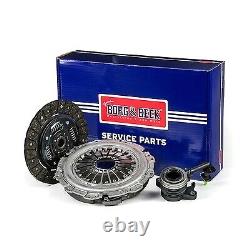 Clutch Kit 3pc (Cover+Plate+CSC) fits NISSAN NOTE E11 E12 1.5D 2006 on B&B New