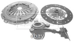 Clutch Kit 3pc (Cover+Plate+CSC) fits PEUGEOT 3008 0U 1.6D 09 to 16 6 Speed MTM