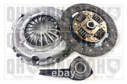 Clutch Kit 3pc (Cover+Plate+CSC) fits RENAULT MASTER Mk2 2.8D 99 to 01 S9W702 QH
