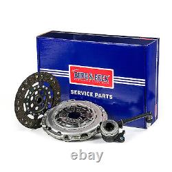 Clutch Kit 3pc (Cover+Plate+CSC) fits RENAULT MEGANE 1.3 1.5D 2003 on B&B New