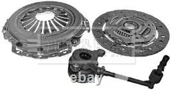 Clutch Kit 3pc (Cover+Plate+CSC) fits RENAULT MEGANE Mk3 1.6 2008 on 6 Speed MTM
