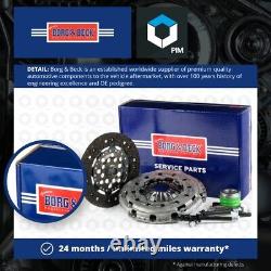Clutch Kit 3pc (Cover+Plate+CSC) fits RENAULT TRAFIC FGMK, Mk3 1.6D 2014 on B&B