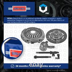 Clutch Kit 3pc (Cover+Plate+CSC) fits RENAULT TRAFIC Mk2 1.9D 2005 on B&B New