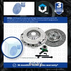 Clutch Kit 3pc (Cover+Plate+CSC) fits RENAULT TRAFIC Mk2 2.0D 2006 on 240mm New
