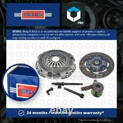 Clutch Kit 3pc (Cover+Plate+CSC) fits RENAULT TRAFIC Mk2 2.0D 2006 on B&B New