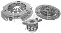 Clutch Kit 3pc (Cover+Plate+CSC) fits TOYOTA YARIS NSP130 1.3 11 to 14 B&B New