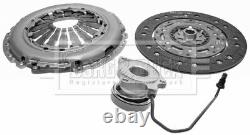 Clutch Kit 3pc (Cover+Plate+CSC) fits VAUXHALL ASTRA H 1.3D 2005 on Z13DTH B&B