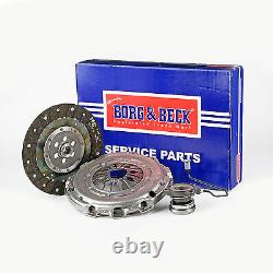 Clutch Kit 3pc (Cover+Plate+CSC) fits VAUXHALL ASTRA H 1.9D 04 to 11 B&B Quality