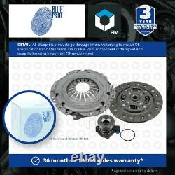 Clutch Kit 3pc (Cover+Plate+CSC) fits VAUXHALL MERIVA A 1.7D 03 to 10 Y17DT ADL