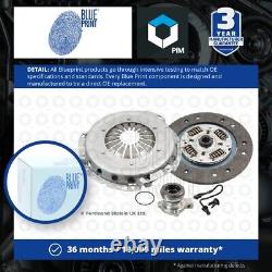 Clutch Kit 3pc (Cover+Plate+CSC) fits VAUXHALL MERIVA B 1.4 2010 on A14XER 200mm