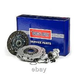 Clutch Kit 3pc (Cover+Plate+CSC) fits VAUXHALL VECTRA B, C 1.8 99 to 08 B&B New