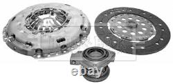 Clutch Kit 3pc (Cover+Plate+CSC) fits VAUXHALL VECTRA C 1.9D 02 to 09 B&B New