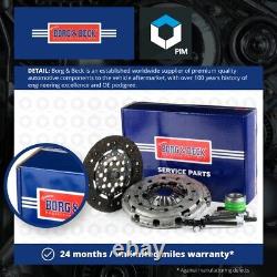 Clutch Kit 3pc (Cover+Plate+CSC) fits VAUXHALL VIVARO X82 1.6D 2014 on B&B New