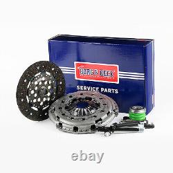 Clutch Kit 3pc (Cover+Plate+CSC) fits VAUXHALL VIVARO X82 1.6D 2014 on B&B New