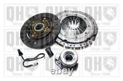 Clutch Kit 3pc (Cover+Plate+CSC) fits VAUXHALL ZAFIRA A, A B 1.6 1.8 99 to 14 QH