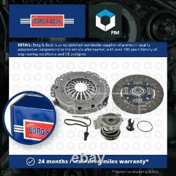 Clutch Kit 3pc (Cover+Plate+CSC) fits VAUXHALL ZAFIRA B 1.6 1.8 05 to 14 Manual