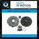 Clutch Kit 3pc (cover+plate+csc) Fits Vauxhall Zafira B 1.8 05 To 14 205mm Sachs
