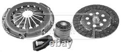 Clutch Kit 3pc (Cover+Plate+CSC) fits VOLVO S40 Mk1 1.9D 00 to 03 B&B Quality