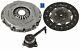 Clutch Kit 3pc (cover+plate+csc) Fits Vw Golf 2.0 2013 On 240mm Sachs Volkswagen