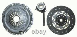 Clutch Kit 3pc (Cover+Plate+CSC) fits VW GOLF Mk4 2.3 98 to 06 240mm Sachs New