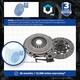Clutch Kit 3pc (cover+plate+csc) Fits Vw Polo Mk5 1.4 12 To 17 241mm Blue Print