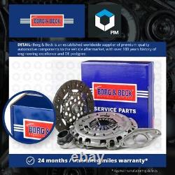 Clutch Kit 3pc (Cover+Plate+Releaser) HK2511 Borg & Beck 21207551328 21207553768
