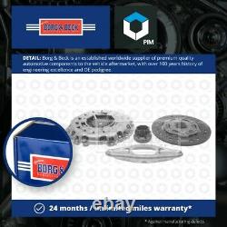 Clutch Kit 3pc (Cover+Plate+Releaser) HK2526 Borg & Beck 21207580691 21207585994