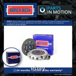 Clutch Kit 3pc (Cover+Plate+Releaser) HK2555 Borg & Beck Top Quality Guaranteed