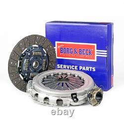 Clutch Kit 3pc (Cover+Plate+Releaser) HK2555 Borg & Beck Top Quality Guaranteed