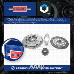 Clutch Kit 3pc (Cover+Plate+Releaser) HK2607 Borg & Beck 21207625147 21207628091