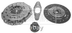 Clutch Kit 3pc (Cover+Plate+Releaser) HK2608 Borg & Beck 21207635808 Quality New