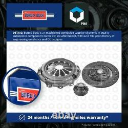 Clutch Kit 3pc (Cover+Plate+Releaser) HK2658 Borg & Beck Top Quality Guaranteed