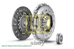 Clutch Kit 3pc (Cover+Plate+Releaser) fits AUDI A5 1.8 07 to 17 CJEB LuK Quality