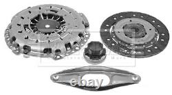 Clutch Kit 3pc (Cover+Plate+Releaser) fits BMW 316D 2.0D 09 to 19 N47D20C B&B