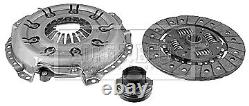 Clutch Kit 3pc (Cover+Plate+Releaser) fits BMW 320 E30 2.0 84 to 93 B&B Quality