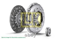 Clutch Kit 3pc (Cover+Plate+Releaser) fits BMW 320 E46 2.2 00 to 03 LuK 1204419