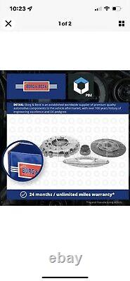 Clutch Kit 3pc (Cover+Plate+Releaser) fits BMW 325D 3.0D 06 to 13 B&B Quality