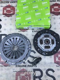 Clutch Kit 3pc (Cover+Plate+Releaser) fits FIAT DUCATO 244 2.3 D 02 to 11 Valeo