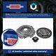 Clutch Kit 3pc (cover+plate+releaser) Fits Ford Escort Mk2 Rs 1.6 74 To 80 Lc
