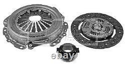 Clutch Kit 3pc (Cover+Plate+Releaser) fits FORD ESCORT Mk2 RS 1.6 74 to 80 LC