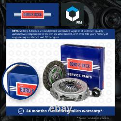 Clutch Kit 3pc (Cover+Plate+Releaser) fits FORD SIERRA Mk1, Mk2 1.6 1.8 2.0 1.8D
